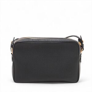 Prada Black Leather Bag Shoulder Vitello Phoenix